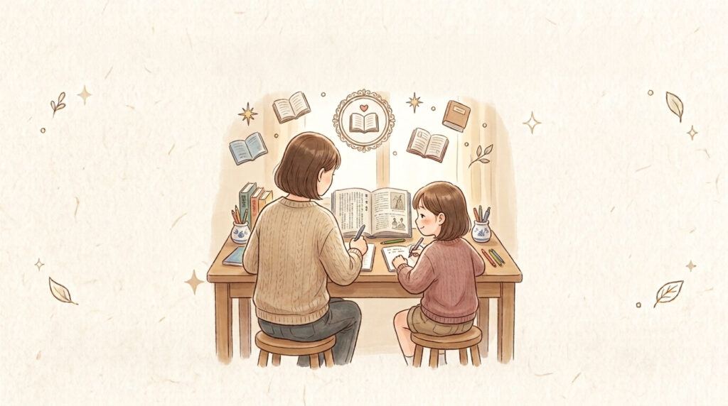 子どもと一緒に学ぶ