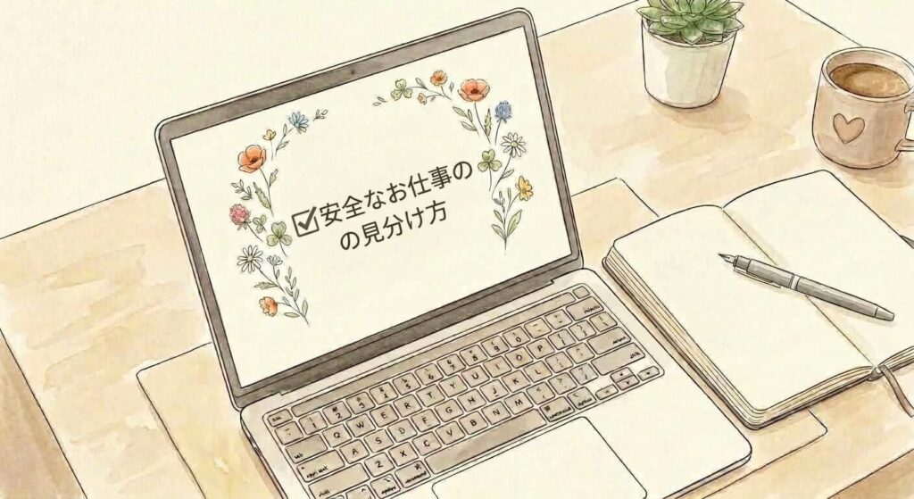 安全なお仕事の見分け方