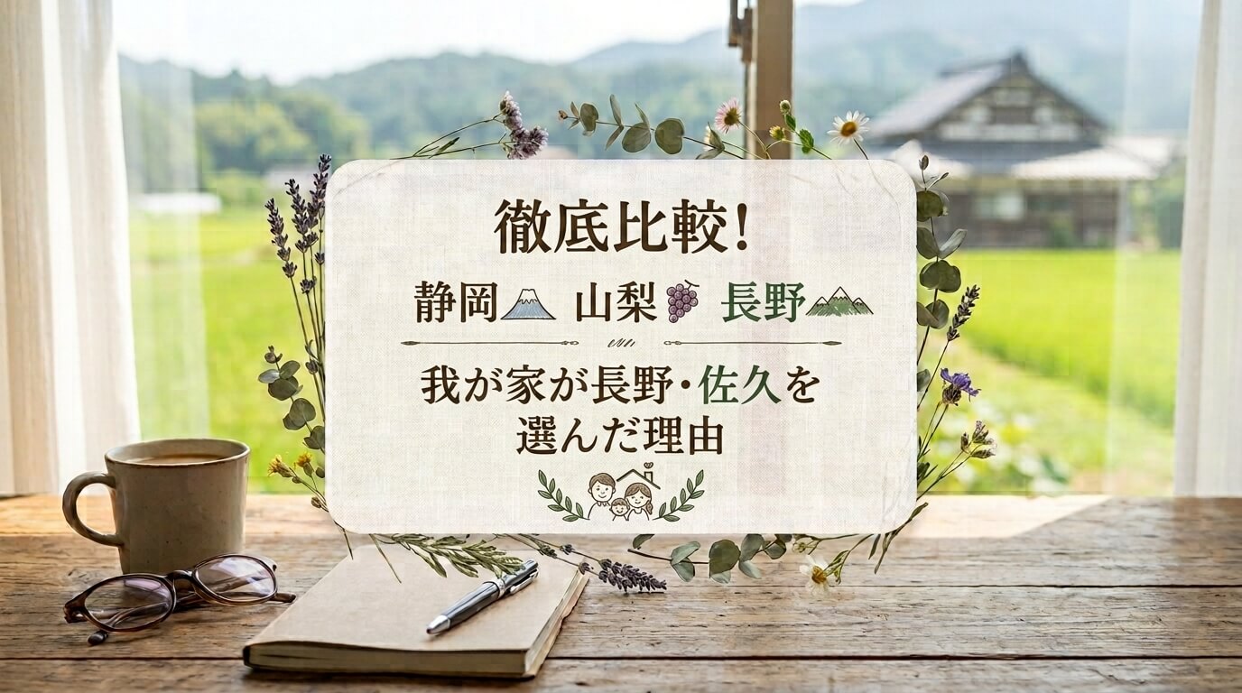 子育て移住先の決め方