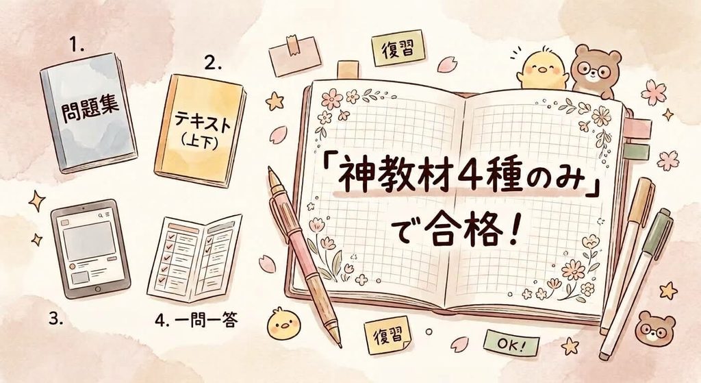 保育士神教材4種