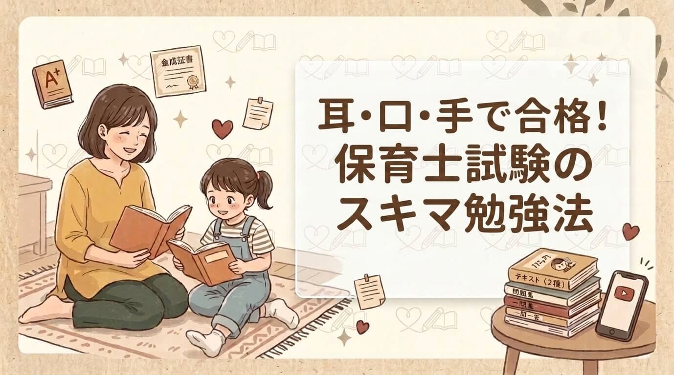 保育士試験隙間勉強法